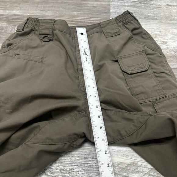 5.11 Tactical Series Green Mens 30 Utility Workwear Hiking Ripstop Cargo Shorts - Picture 7 of 9